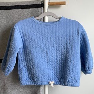 Zara Blue sweatshirt